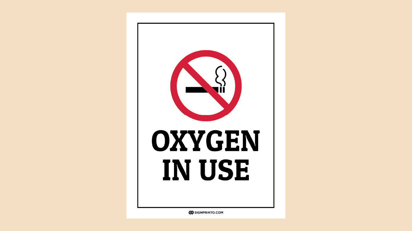 oxygen in use sign pdf free printable download regarding oxygen signs printable free Oxygen In Use Sign Pdf - Free Printable Download regarding Oxygen Signs Printable Free