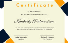 Page 3 – Free Custom Printable Attendance Certificate Templates intended for Free Printable Perfect Attendance Certificates