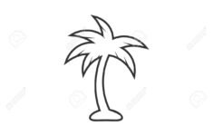Palm Tree Icon Design Template Vector Isolated Illustration throughout Free Palm Tree Templates