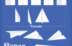 Paper Airplane Templates – 14 Free Pdf Printables | Printablee for Free Paper Airplane Designs Printable Templates