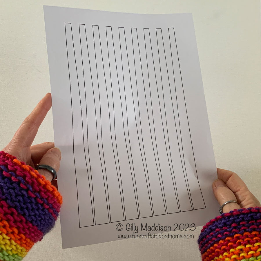 Paper Bead Art! - Fun Crafts To Do At Home within Paper Bead Template Free