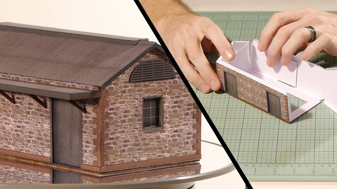 Paper Building Kits - Model Railroad Scenery with regard to Free Printable Model Railway Building Kits