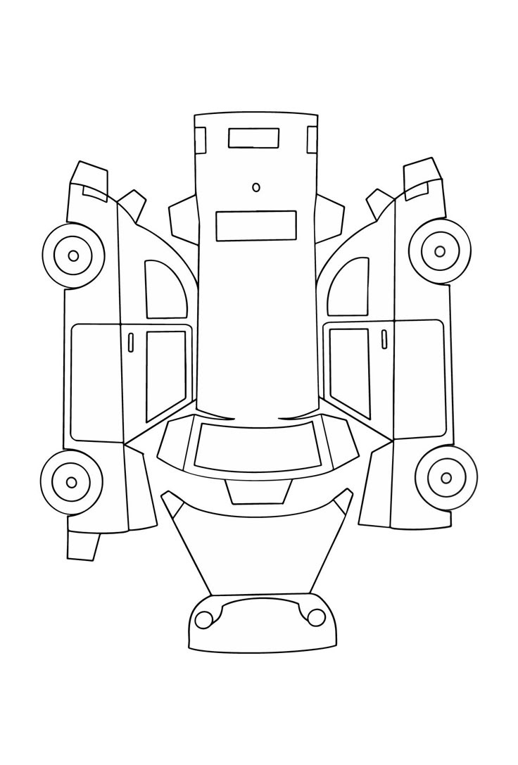 Paper Car Templates - 10 Free Pdf Printables | Printablee for Free Paper Car Templates