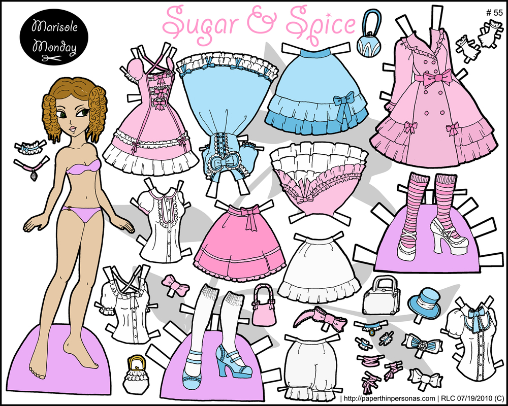 Paper Dolls - My English Classes with Free Printable Barbie Paper Dolls And Clothes
