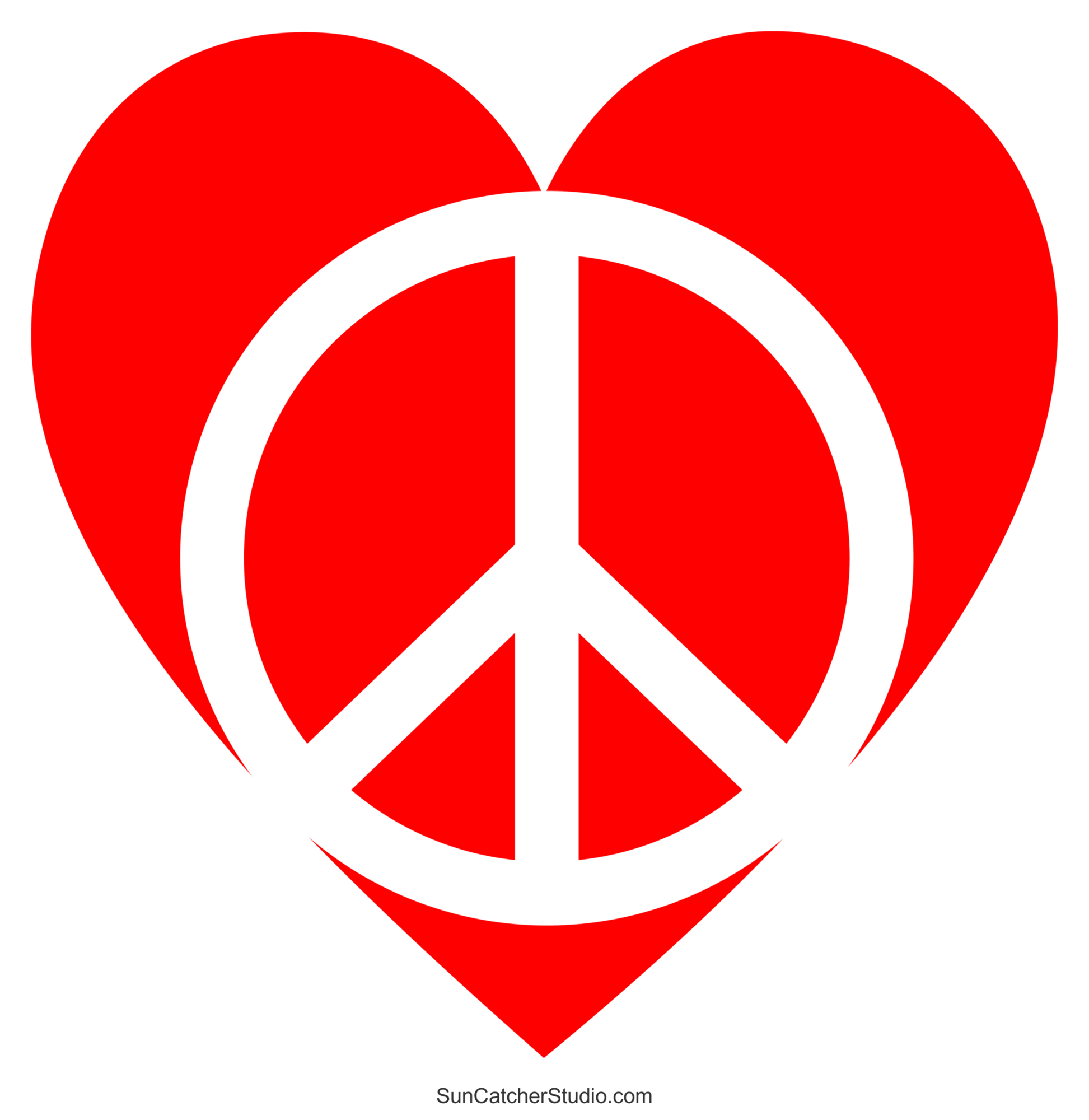 Peace Sign (Love And Peace Symbol Clipart &amp;amp; Templates) – Free in Peace Sign Printables Free