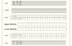 Periodontal Chart For Dentist Office In Illustrator, Pdf intended for Free Printable Blank Perio Chart