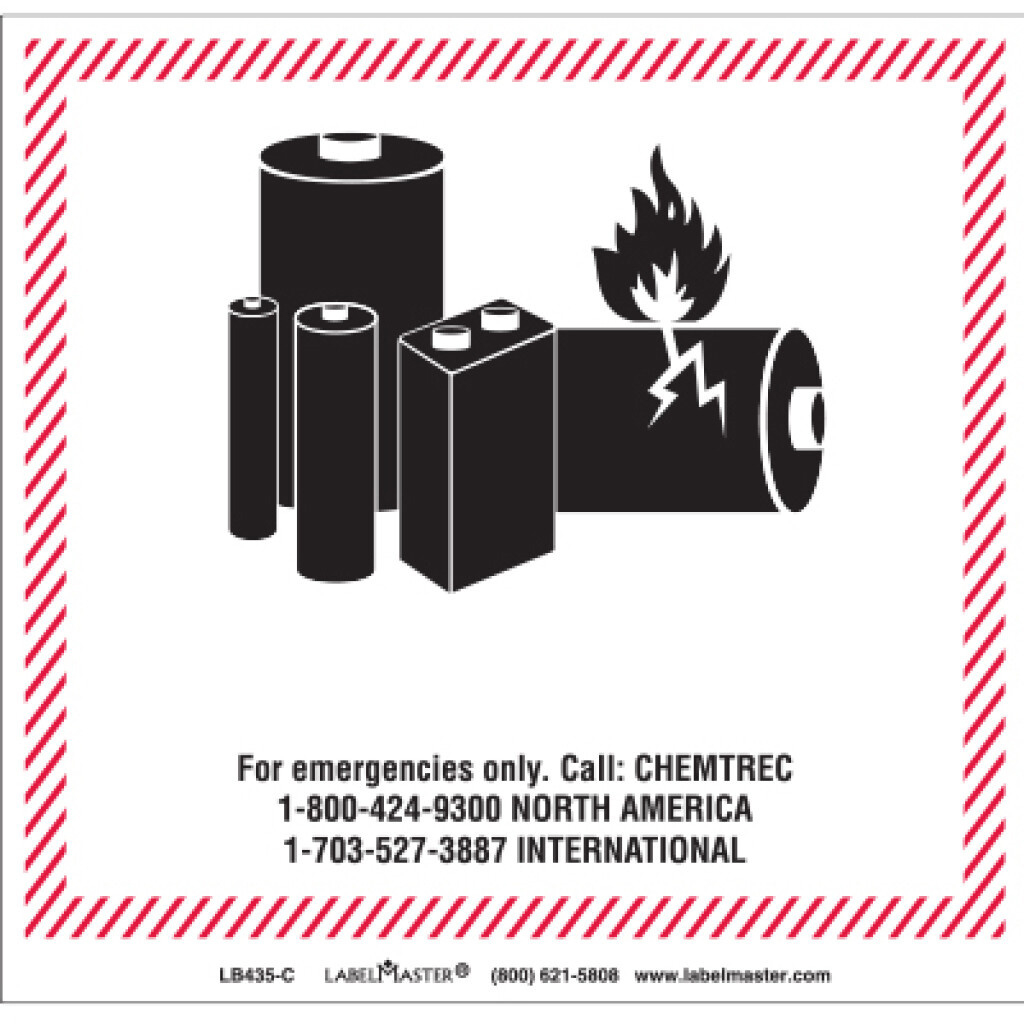 Personalized Lithium Battery Labels inside Free Lithium Ion Battery Shipping Label Printable