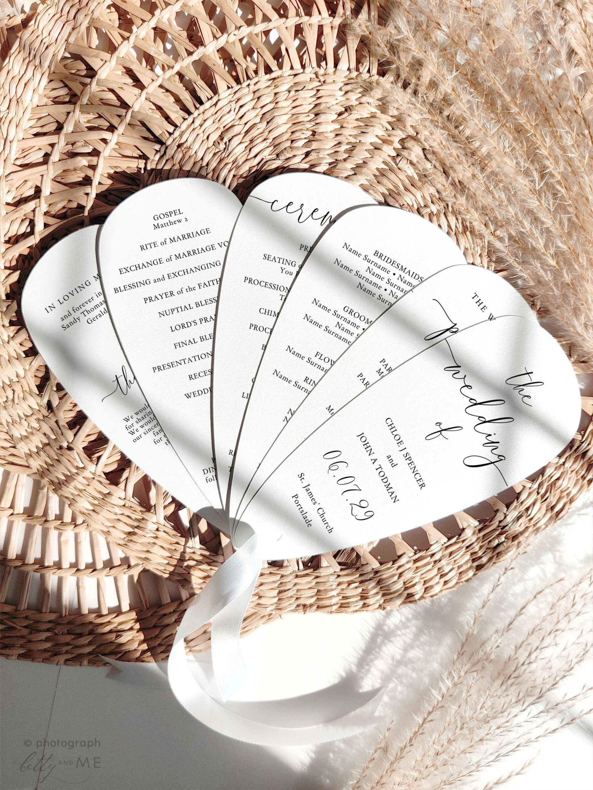 Petal Fan Wedding Program Printable Template Diy Fan Wedding inside Petal Fan Wedding Program Template Free