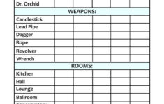 Pinşevval Akyürek On Kafe Konsept | Clue Games, Free for Free Printable Cluedo Sheets