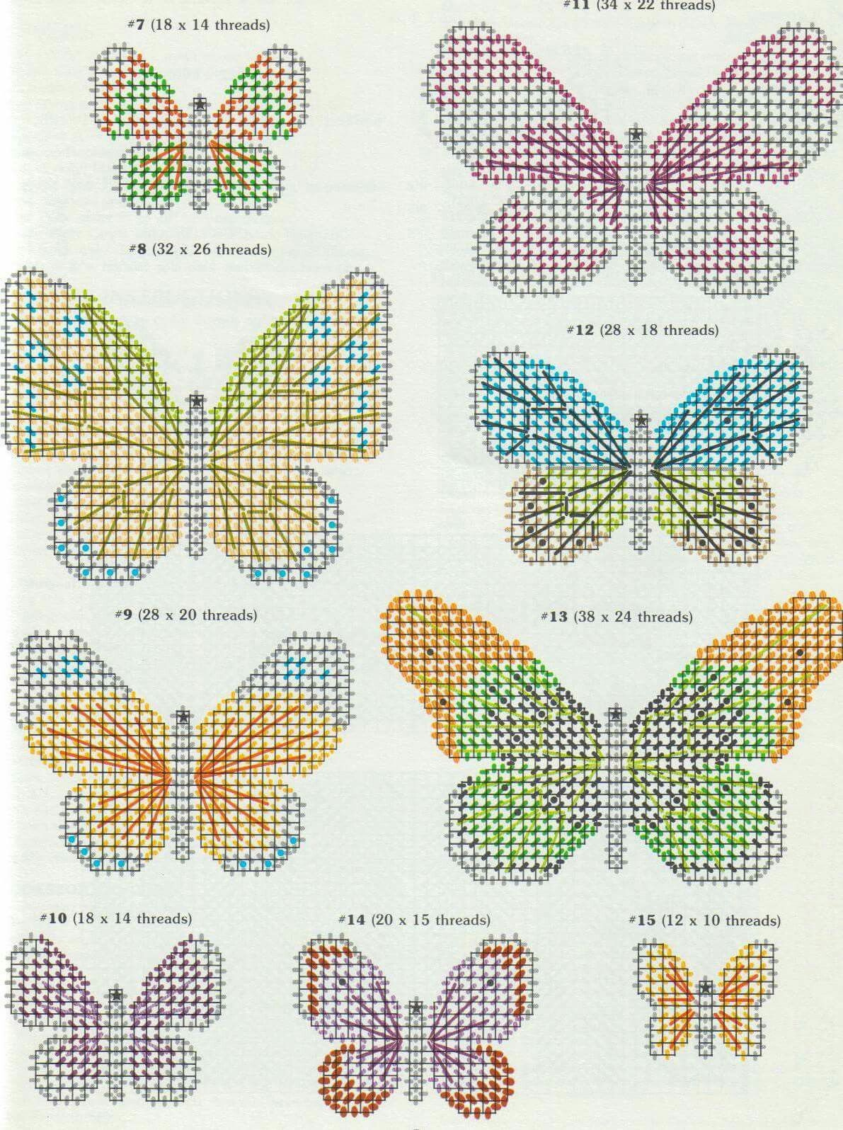 Plastic Canvas Needles Free Printable Plastic Canvas Butterfly within Free Printable Plastic Canvas Butterfly Patterns