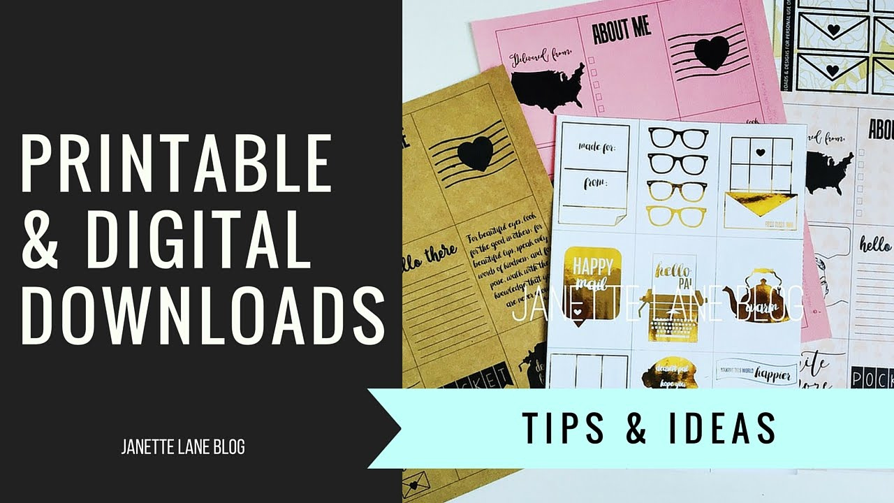 Pocket Letter™Printables &amp;amp; Download Tips (Plus Free Download!) throughout Free Pocket Letter Printables