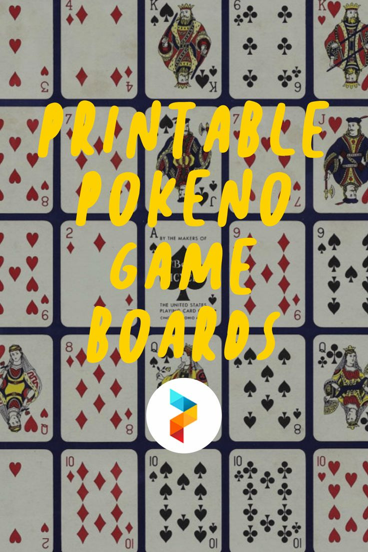 Pokeno Game Boards - 10 Free Pdf Printables | Printablee in Free Printable Pokeno Cards