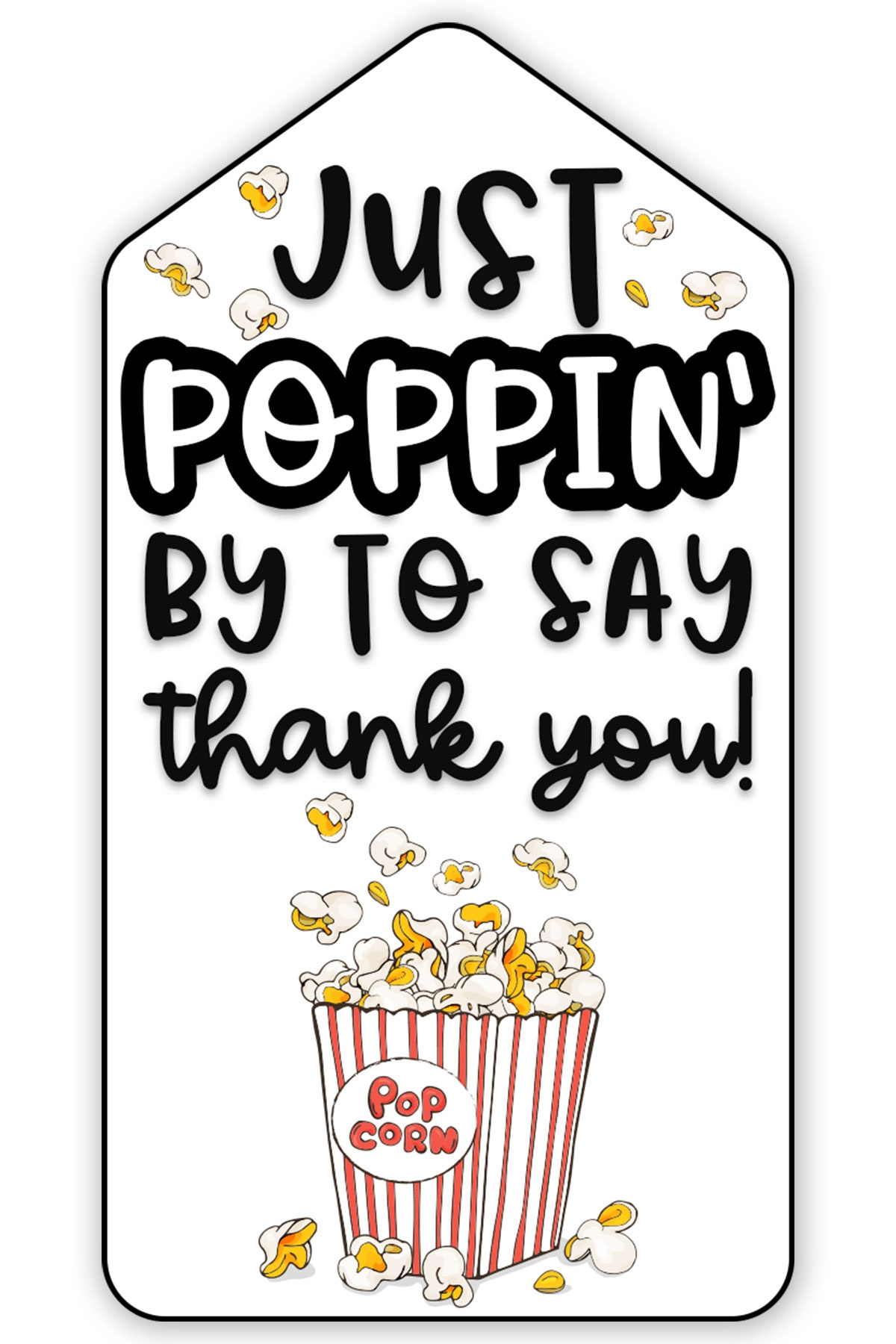 Popcorn Teacher Appreciation Free Printable - Printable Party Favors pertaining to Free Popcorn Teacher Appreciation Printable