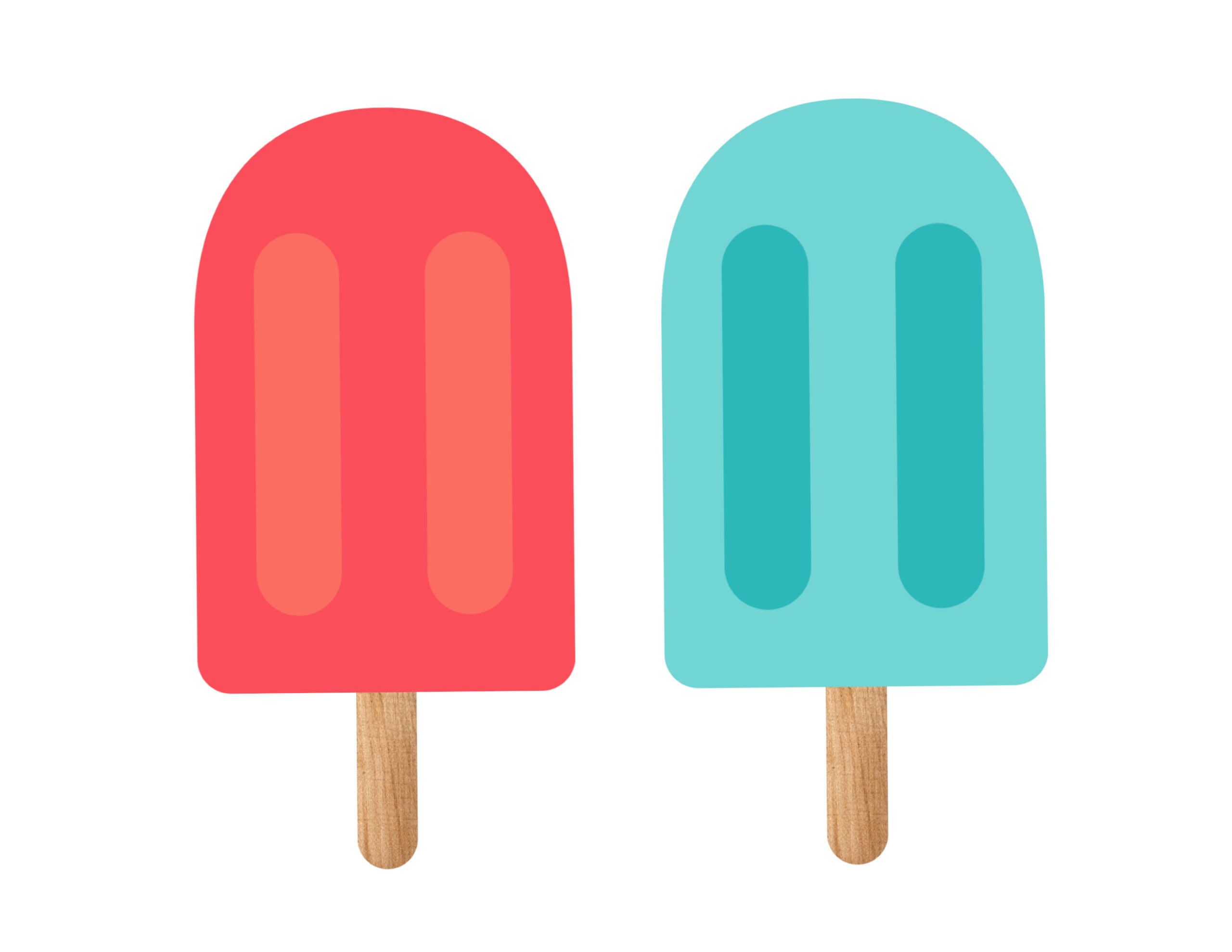 Popsicle Summer Banner Decor Free Printable - Paper Trail Design regarding Free Popsicle Printables
