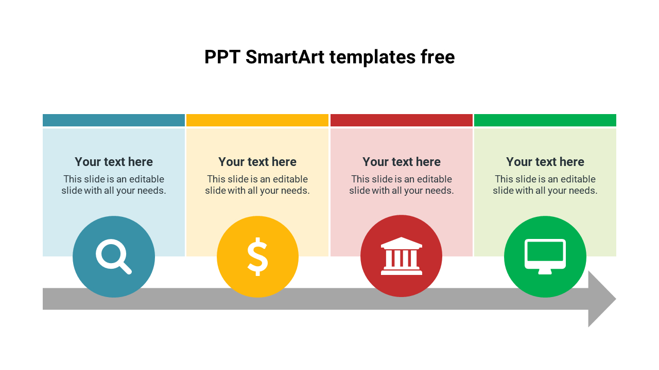 Powerpoint Presentation Smartart Template Free Google Slides pertaining to Free Powerpoint Smartart Process Templates