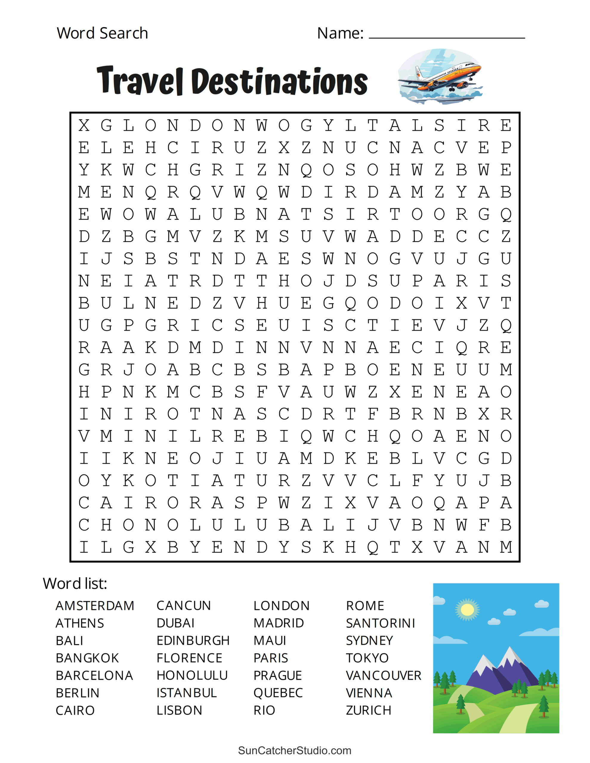 Printable Adult Word Search Puzzles (Word Find) – Free Printables intended for Free Printable Seek N Find Puzzles