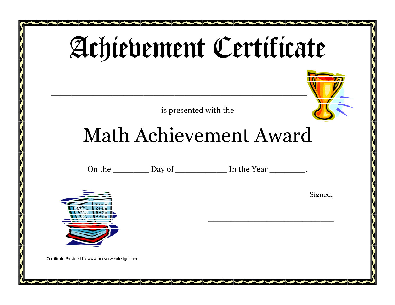 Printable Award Certificates 64 Student Award Certificates inside Free Printable Math Awards For Students