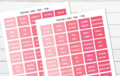 Printable Bible Tabs – Pink with regard to Free Printable Bible Tabs