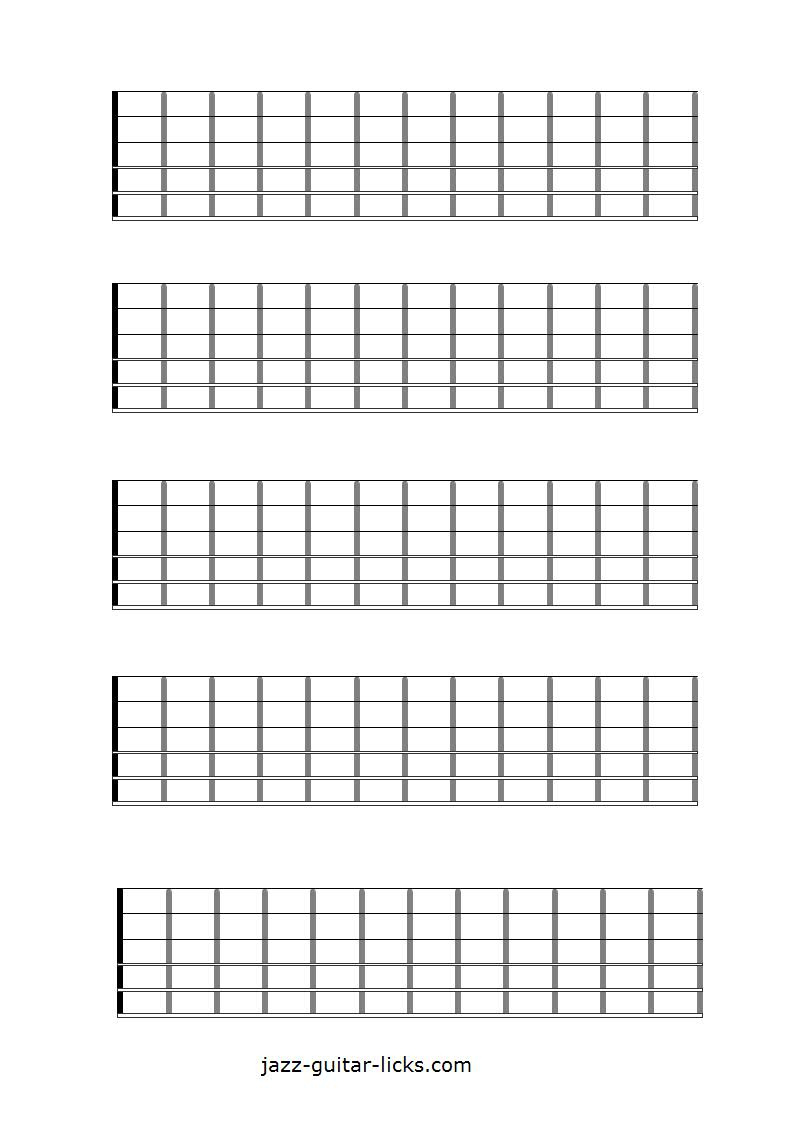 printable blank guitar neck diagrams chord scale charts for free printable guitar fretboard chart Printable Blank Guitar Neck Diagrams - Chord & Scale Charts for Free Printable Guitar Fretboard Chart