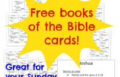 Printable Books Of The Bible Cards within Books of the Bible Cards Free Printable