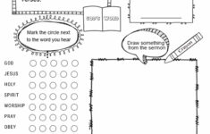 Printable Children'S Bulletin – Iphc Discipleship Ministries for Free Childrens Church Printables