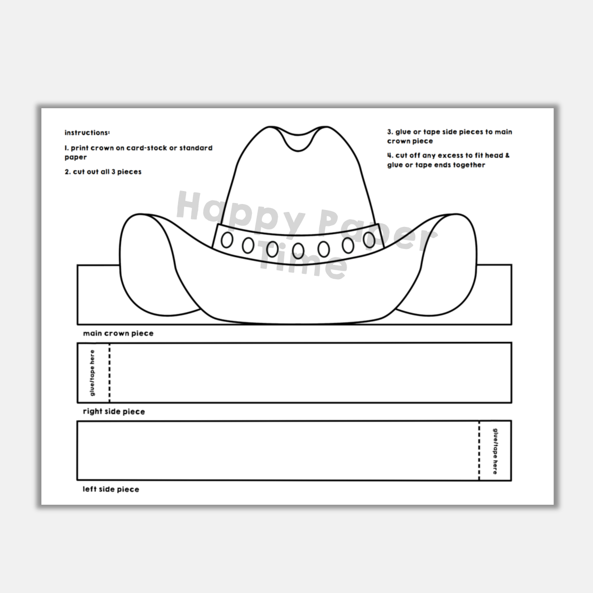 printable cowboy hat template shop on pinterest in free printable cowboy hat stencil Printable Cowboy Hat Template - Shop On Pinterest in Free Printable Cowboy Hat Stencil