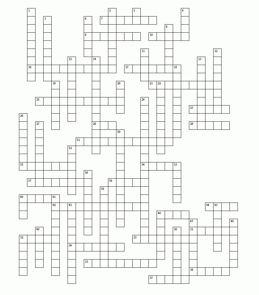 Printable Crossword Puzzles Mirroreyes regarding Mirroreyes Free Printable Crosswords