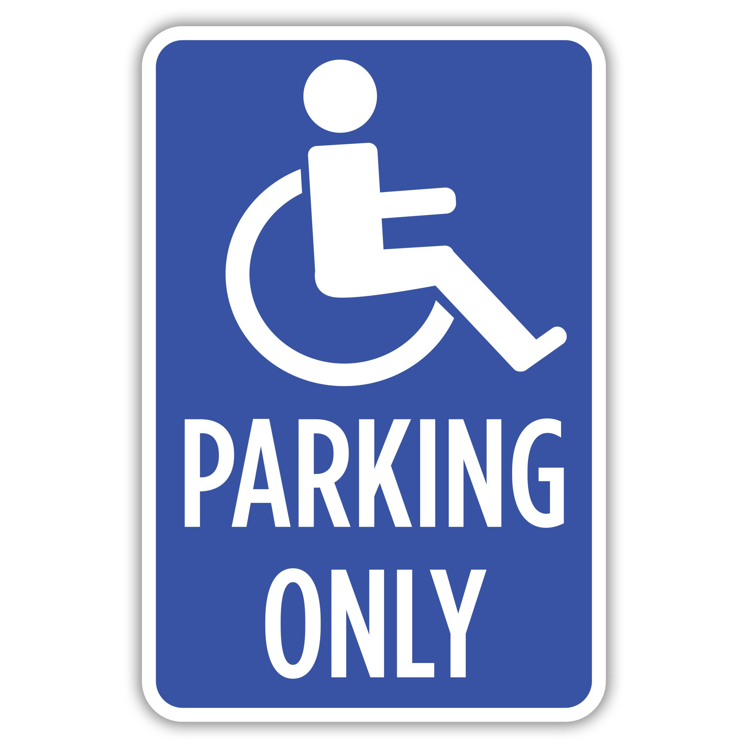 Printable Disabled Sign - Printable Party Favors inside Free Printable Handicap Sign