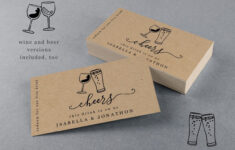 Printable Drink Ticket Template, Customizable Free Alcohol Beer for Free Printable Drink Voucher