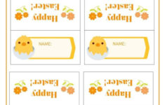 Printable Easter Place Cards – Add A Little Adventure throughout Printable Easter Name Place Cards