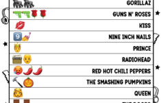 Printable Emoji Quiz With Answers – World Of Printables for Free Printable Emoji Quiz With Answers