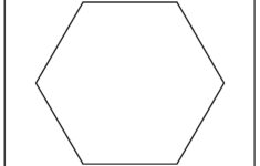 Printable Hexagon Template | Activity Shelter for Free Printable 6 Inch Hexagon Template