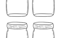 Printable Jars - Printable Party Favors pertaining to Free Printable Mason Jar Template