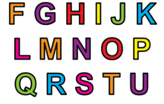 Printable Letters & Alphabet Letters – World Of Printables in Alphabet Tiles Printable Free