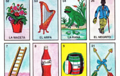 Printable Loteria Cards, The Complete Set Of 10 Tablas, Printable throughout Printable Loteria Cards