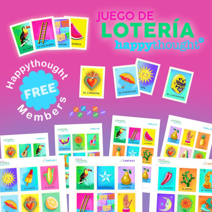 Free Printable Mexican Loteria Cards
