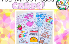 Printable Miss You Cards | Punny Greeting Cards | Digital Product for We Will Miss You Cards For Coworker Printable Free