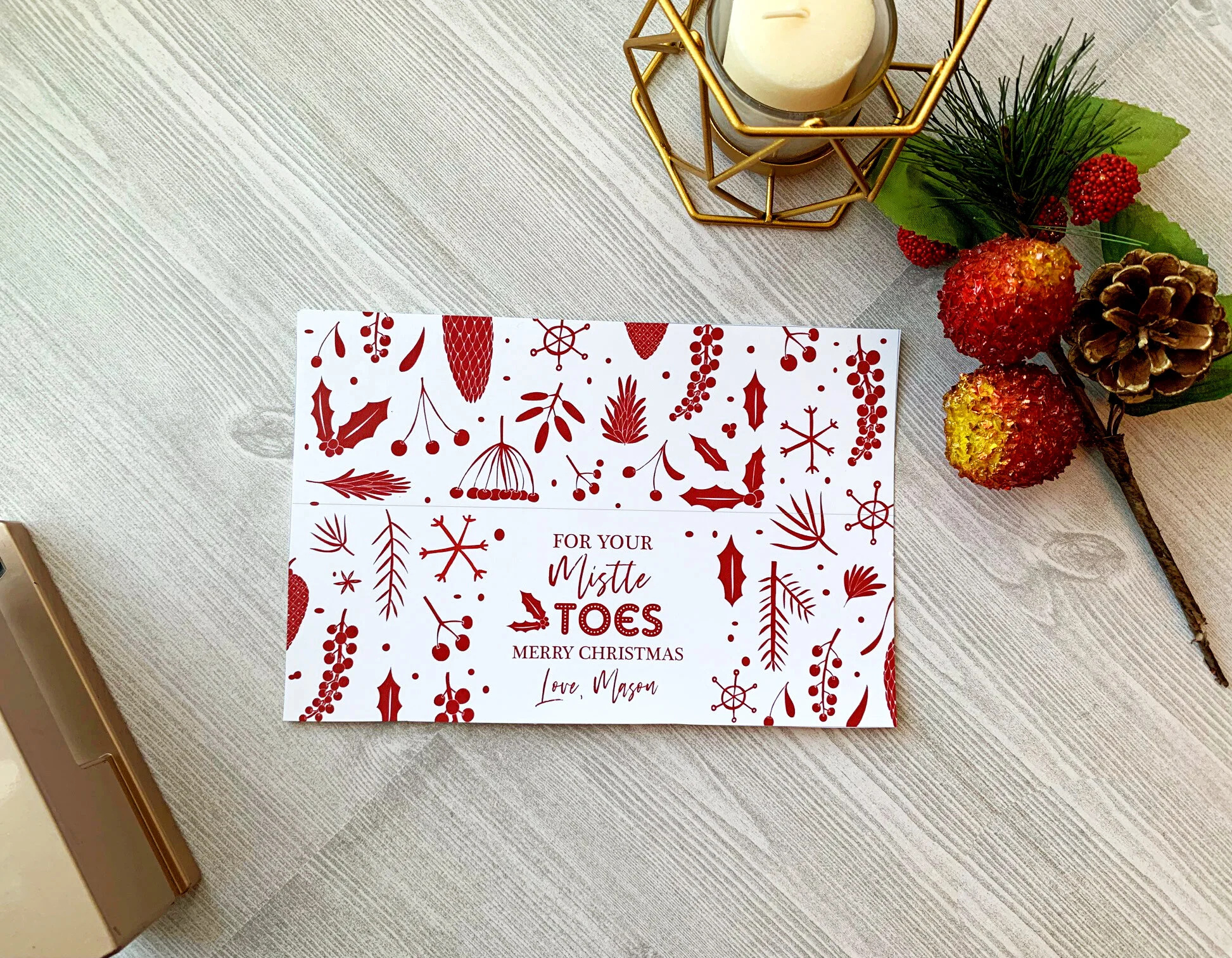 Printable “Mistletoes” Gift Tag Freebie — E-Three Design Studio inside Free Mistletoes Printable