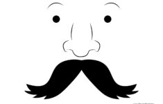 Printable Mustache Template - Tim'S Printables with regard to Free Mustache Template