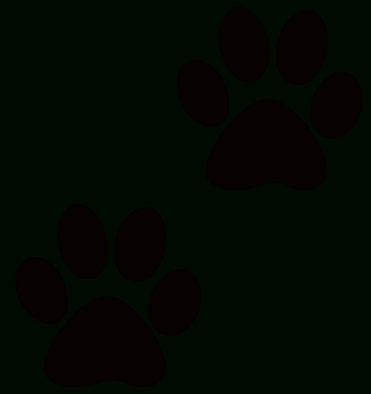 Free Printable Paw Print Template