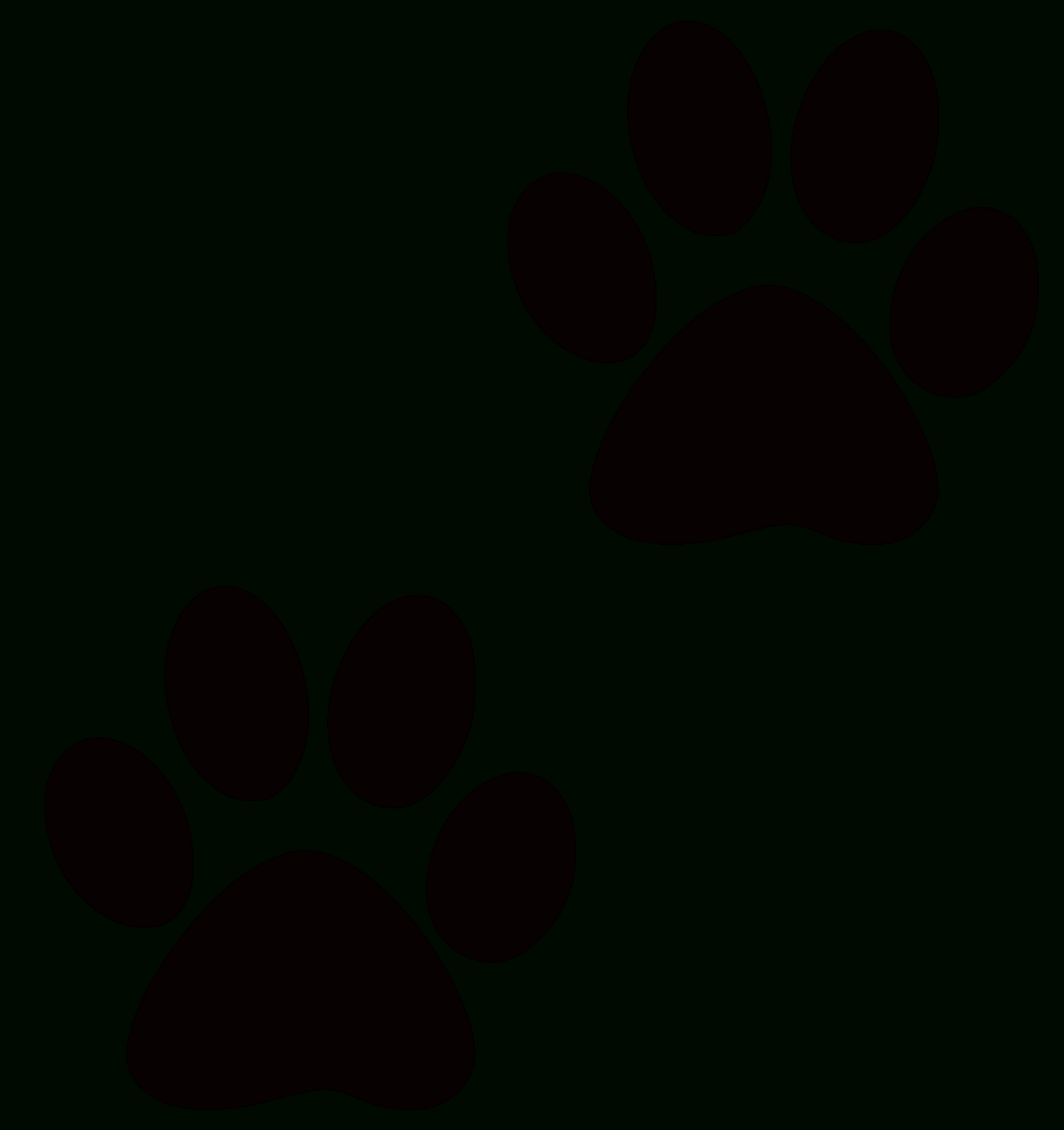 Printable Paw Prints - Printable Party Favors pertaining to Free Printable Paw Print Template