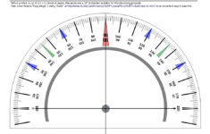 Printable Protractor » Linear Concepts within Free Printable Protractor