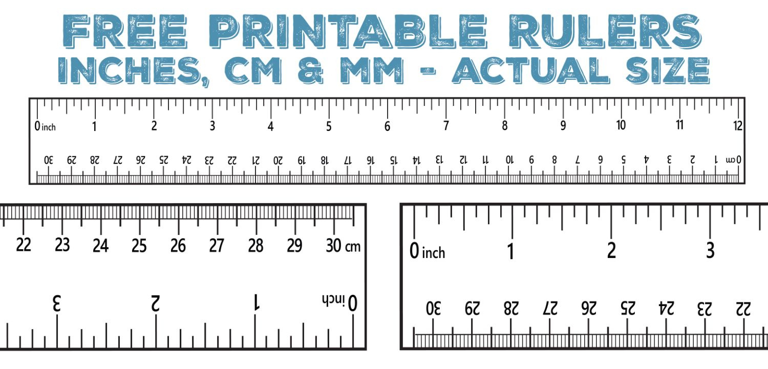 Printable Ruler - Free Accurate Ruler Inches, Cm, Mm - World Of pertaining to Free Printable Ruler
