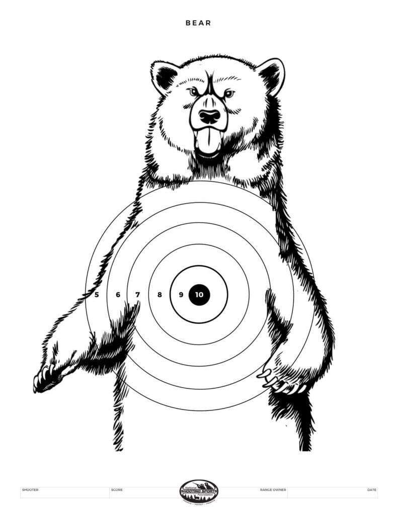 printable shooting targets and gun targets nssf intended for free printable target practice sheets 1 Printable Shooting Targets And Gun Targets • Nssf intended for Free Printable Target Practice Sheets