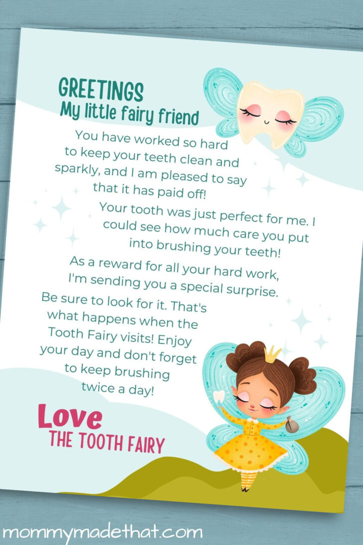 Free Printable Fairy Letters