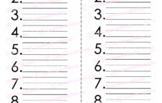 Reading Comprehension Worksheets – Spelling Test Paper Templates_Set 1 within Dictation Templates Free