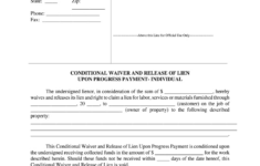 Release Of Lien Pdf Form - Fill Online, Printable, Fillable, Blank intended for Free Printable Lien Release Form