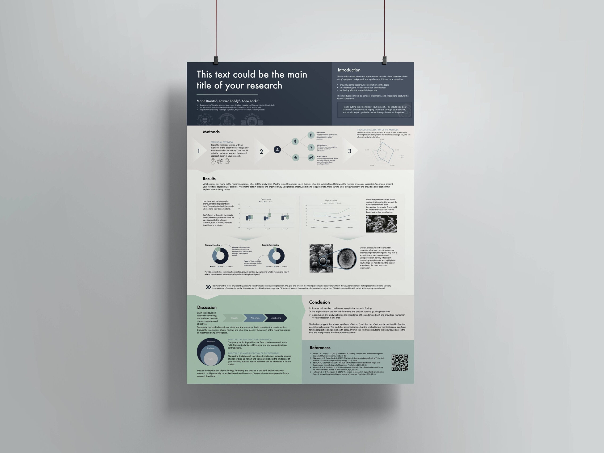 Research Poster Template, A0 Portrait Editable Powerpoint inside A0 Portrait Poster Template Free Download