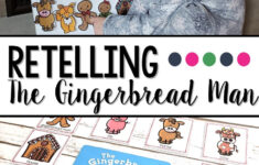 Retelling The Gingerbread Man With Sequencing Cards | Sara J Creations with Free Printable Gingerbread Man Story