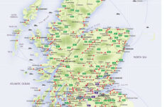 Roadmap Of Scotland - Scotland Info Guide with Printable Map of Scotland Free